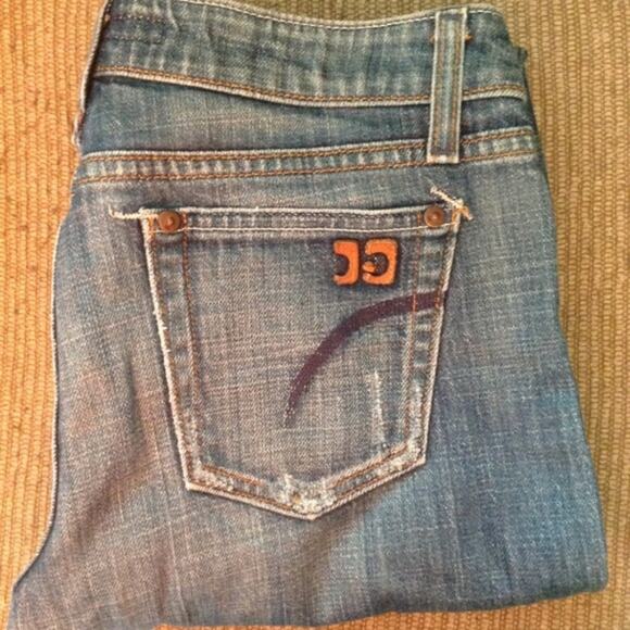 JOE'S JEANS BIRKN Boot Cut Distressed 28 Waist - Picture 1 of 8